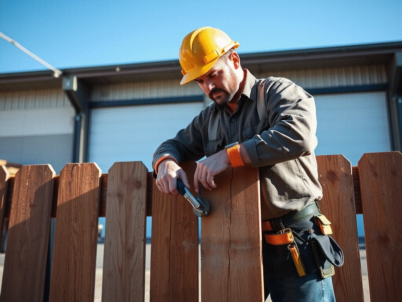 Emergency Fence Repair in Downtown Raleigh, Warehouse District
