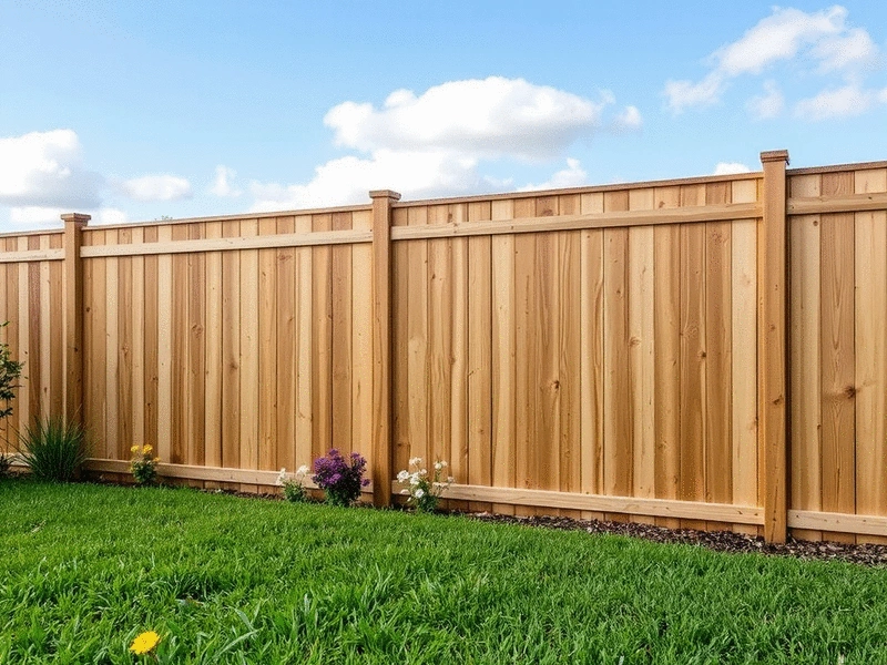Wood Fence Installation in Raleigh, North Hills