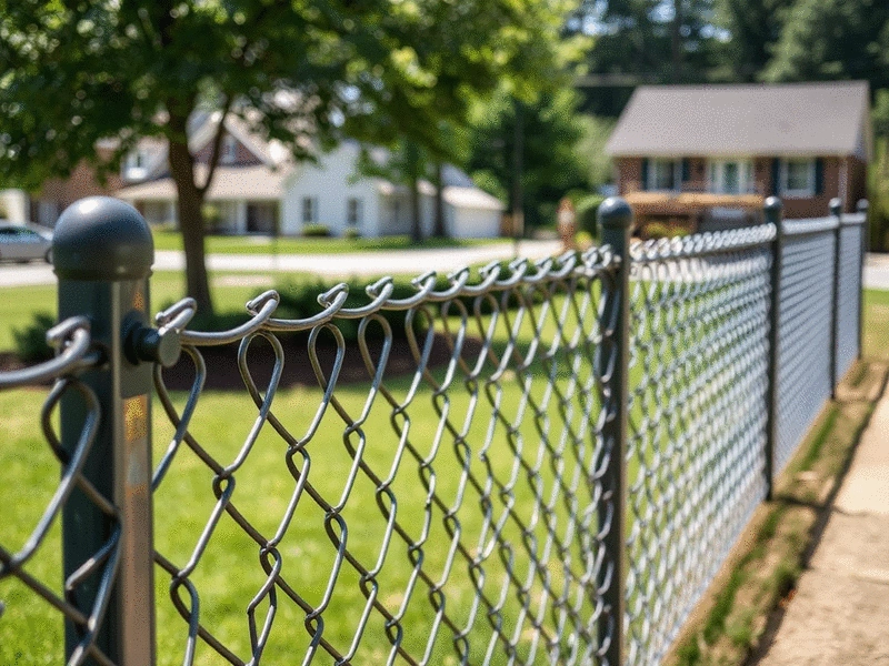 Chain Link Fence in Garner