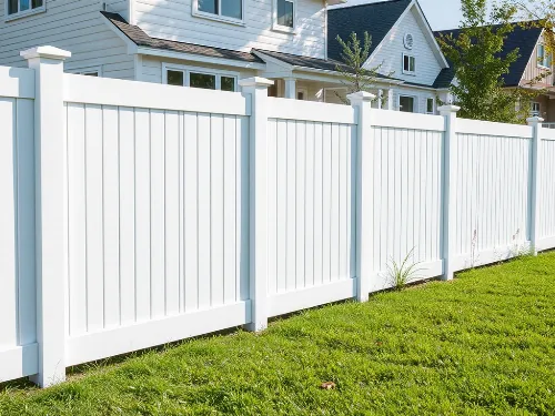 Low-Maintenance Vinyl Fencing